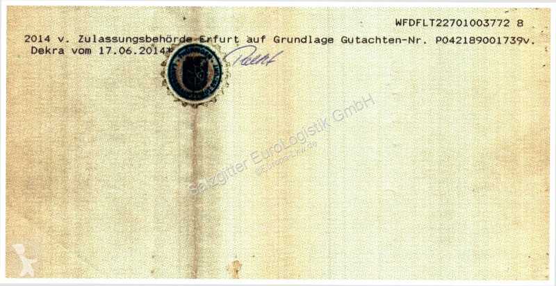 نصف مقطورة Fliegl SZS 270