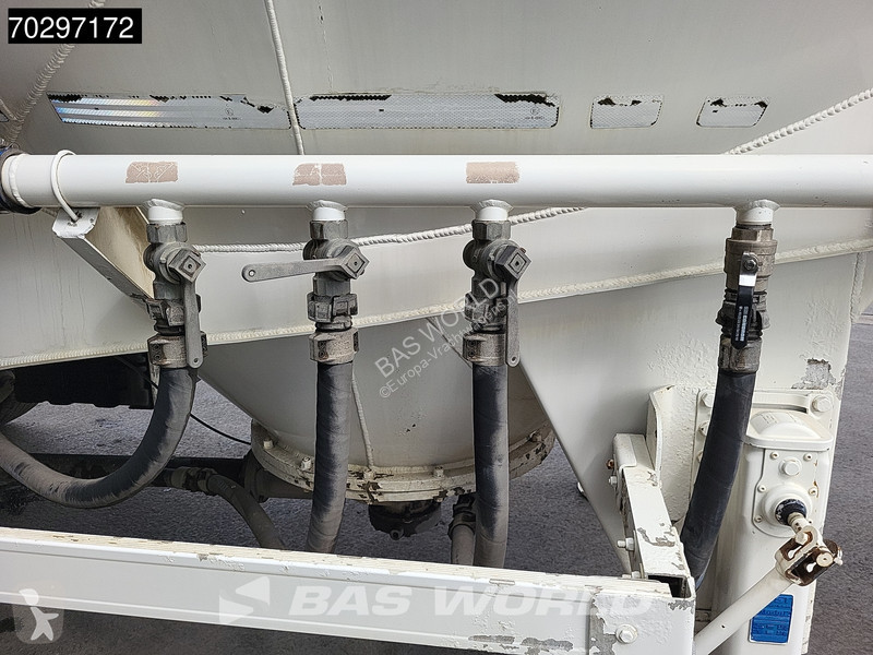 Semi remorque  39000L Liftachse Cement