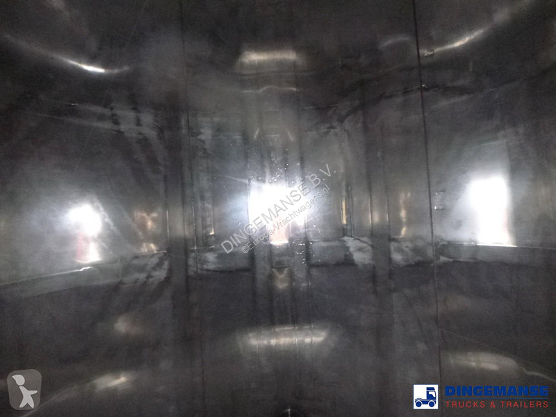 نصف مقطورة Van Hool Food tank inox 62 m3 / 3 comp
