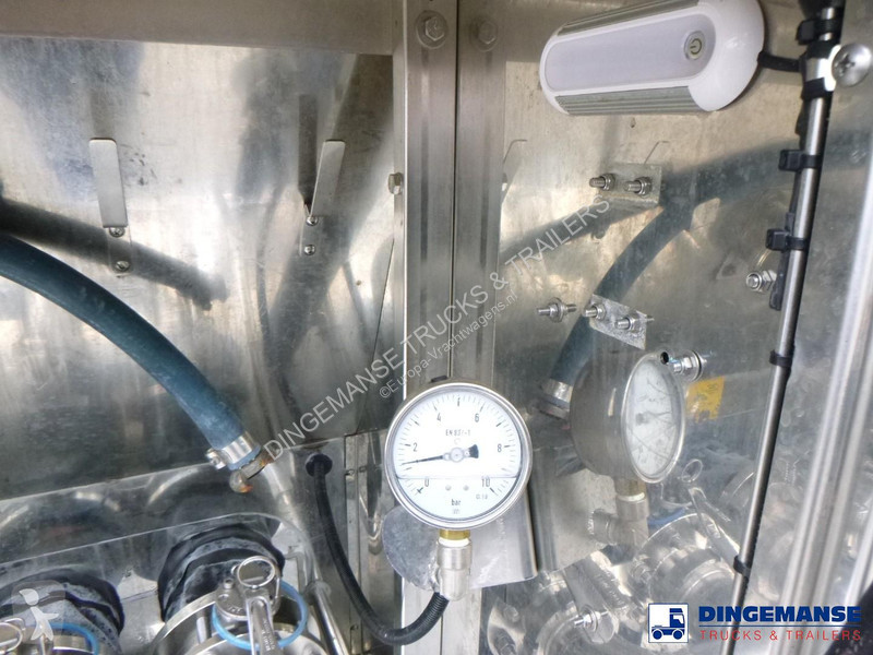 نصف مقطورة Van Hool Food tank inox 36 m3 / 4...