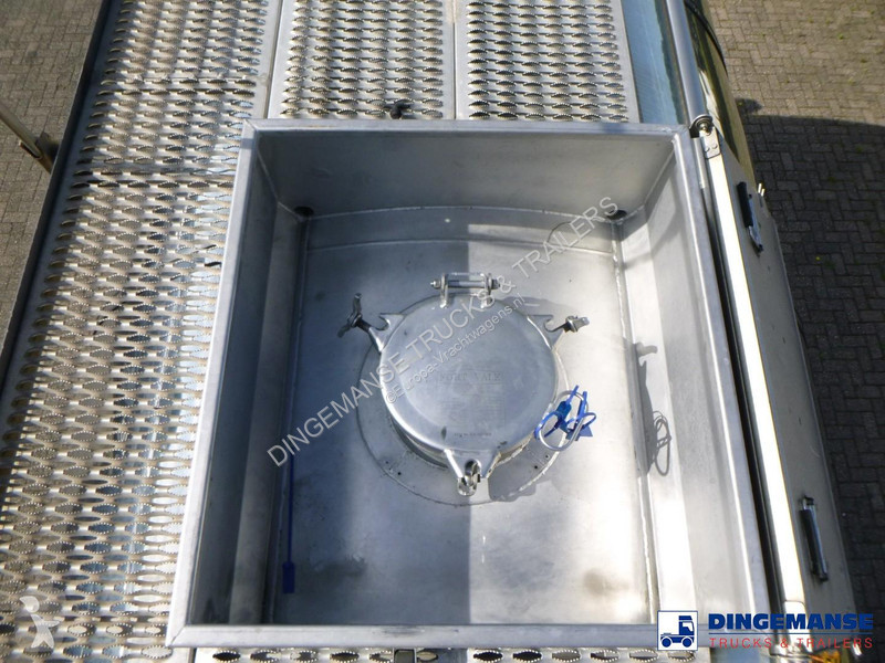 Félpótkocsi  Chemical tank inox 37.5 m3 / 1...