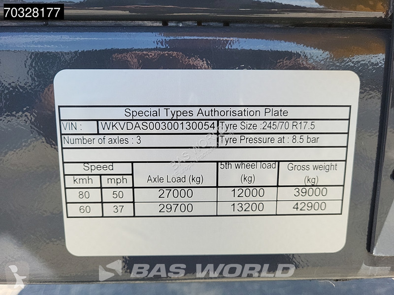 نصف مقطورة Kässbohrer LB3E 3 axles NEW Lift...