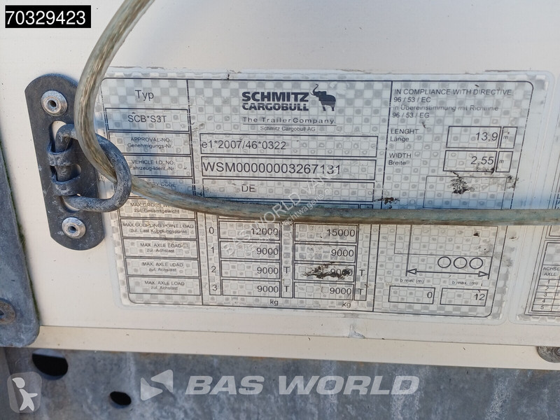 نصف مقطورة Schmitz Cargobull SCB*S3T Huckepack...