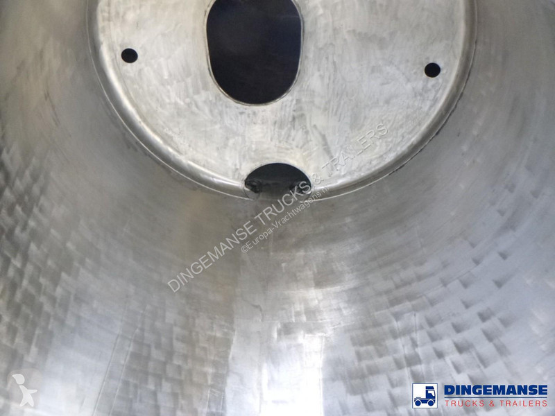Semi remorque Feldbinder Chemical tank inox 30...