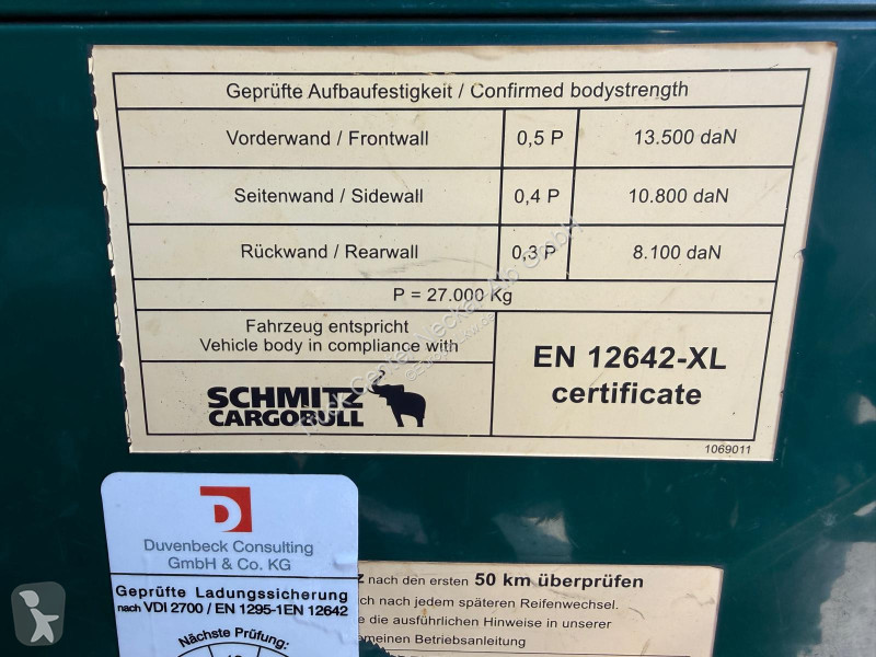 نصف مقطورة Schmitz Cargobull   3 Achs Mega...