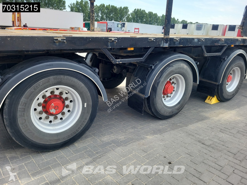 نصف مقطورة Pacton T3-003 Kennis 16T Steering Crane