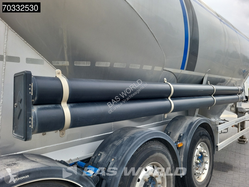 نصف مقطورة Spitzer SFS 2x Liftachse 39m3 Cement