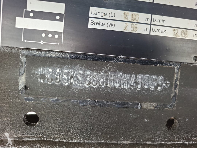 Semiremorca H&W HWDKSS38