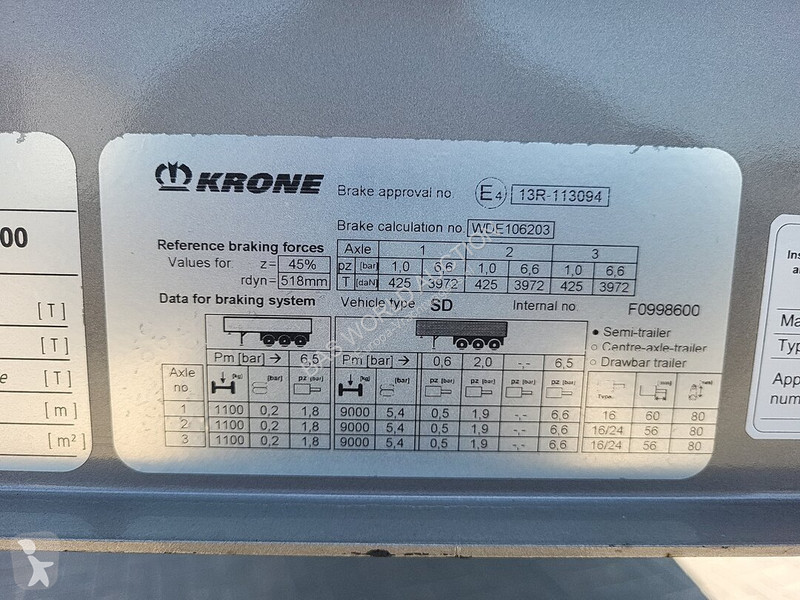 Semiremorca Krone