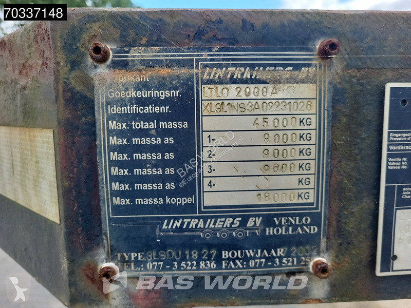 Полуприцеп  3LSDU1827 Steering Axle BPW