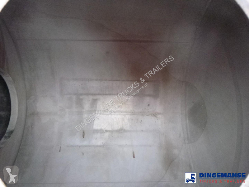 Oplegger Maisonneuve Chemical tank inox 34.6 m3...