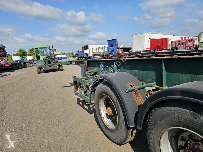 Oplegger Flandria 2 AXLE 20 FT CHASSIS STEEL...