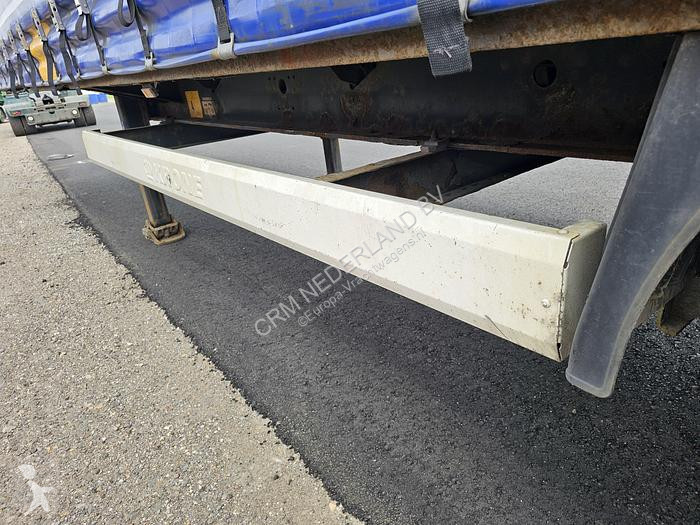 Semitrailer Krone 27 3 AXLE MEGA CURTAINSIDER...