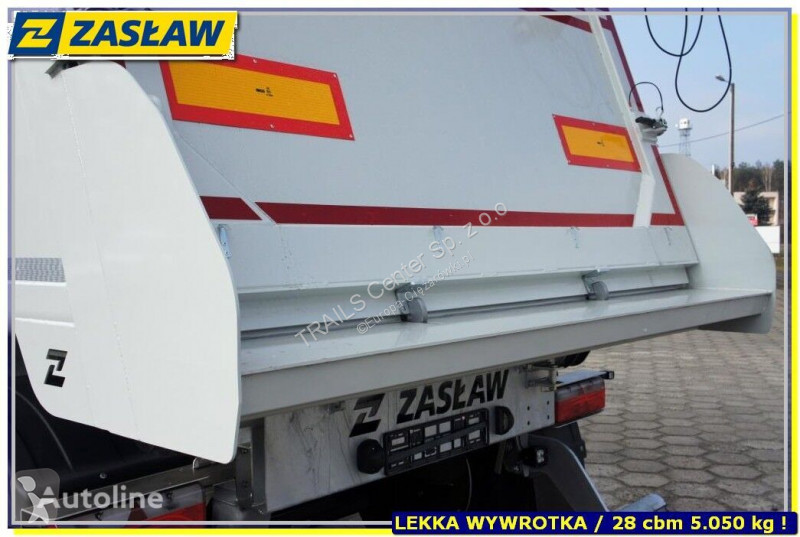 Semi remorque Zasław 28 m³ !! Light UP 4.990 kg...