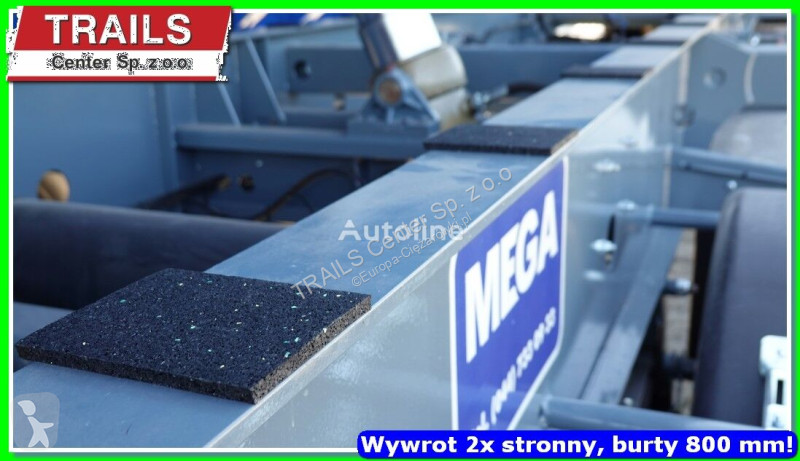 Semiremorca Mega 29 m³ / 12.600 m. 2 x side...