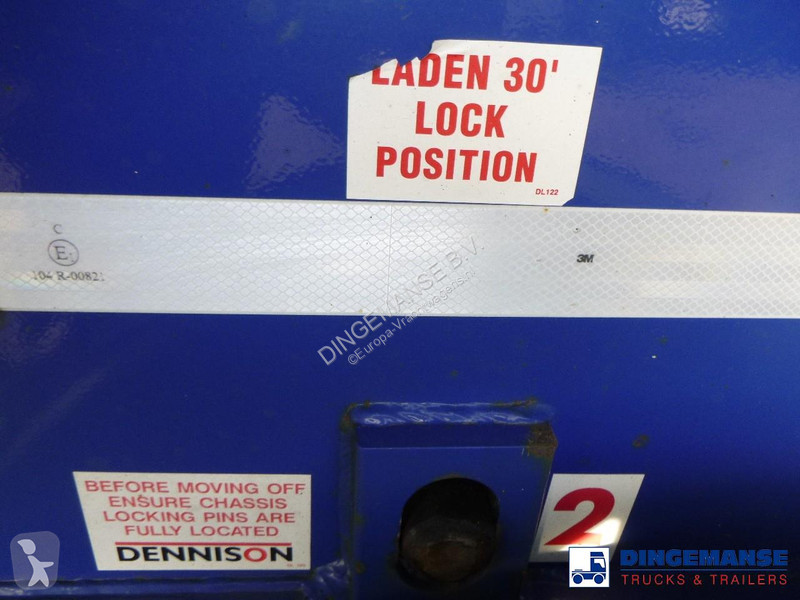 نصف مقطورة Dennison Stack - 3 x container...