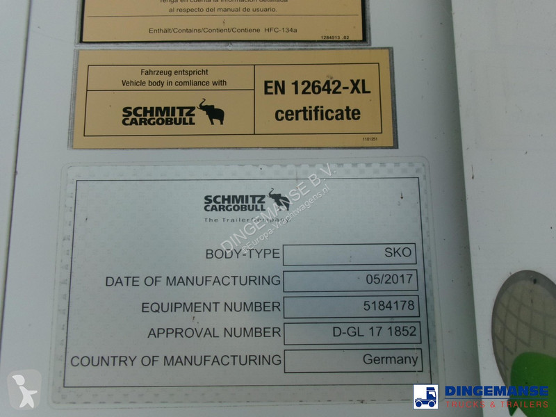 Semiremorca Schmitz Cargobull Frigo trailer +...
