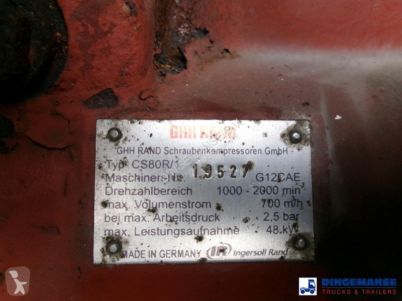 Semirimorchio Feldbinder Powder tank alu 40 m3...