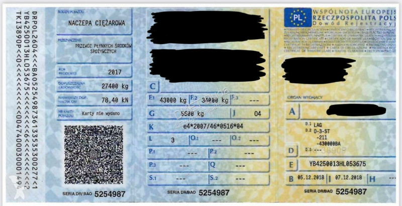 Полуремарке LAG Spożywcza Magyar Izolowana...