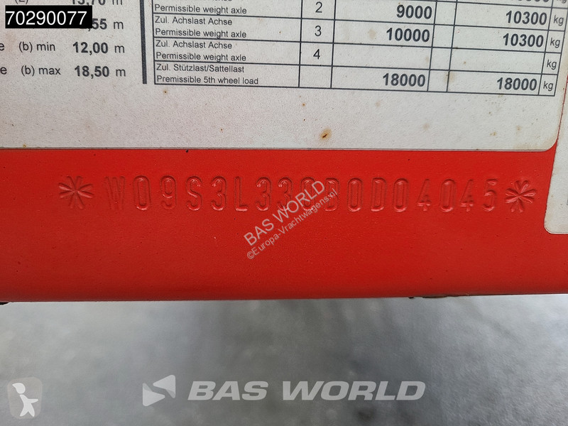 Semiremorca Doll S3L 550cm Extendable Lenkachse