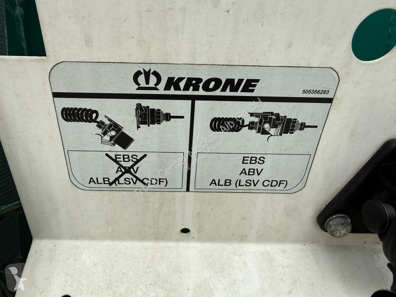 نصف مقطورة Krone   3Achs MEGA Staplerhalter...