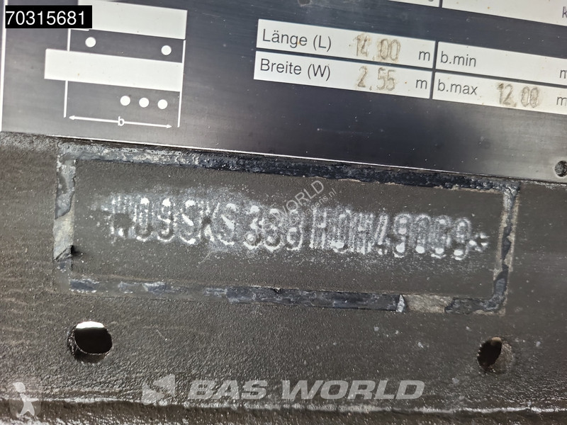 نصف مقطورة H&W HWDKSS38 3 axles APK 05/26 Lift...