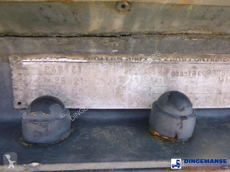 نصف مقطورة Magyar Chemical tank inox L4BH 32.5...