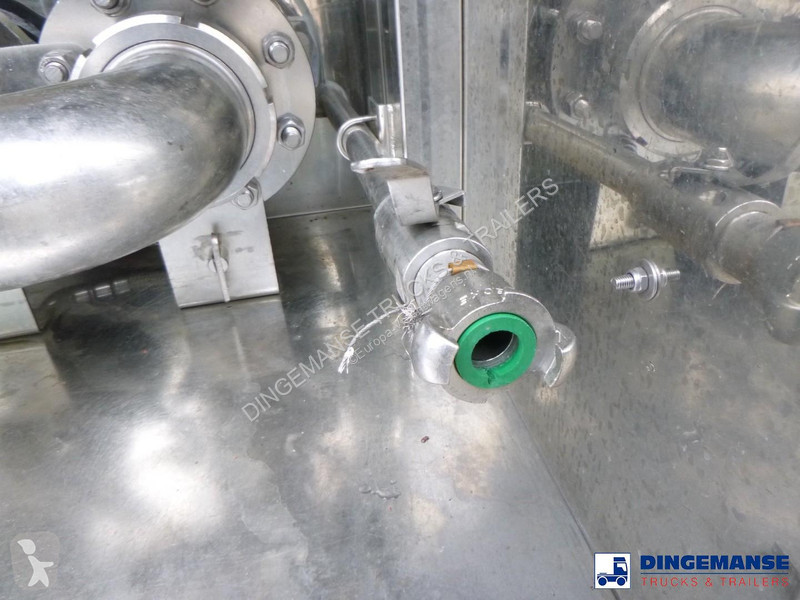 نصف مقطورة Van Hool Food tank inox 36 m3 / 4...