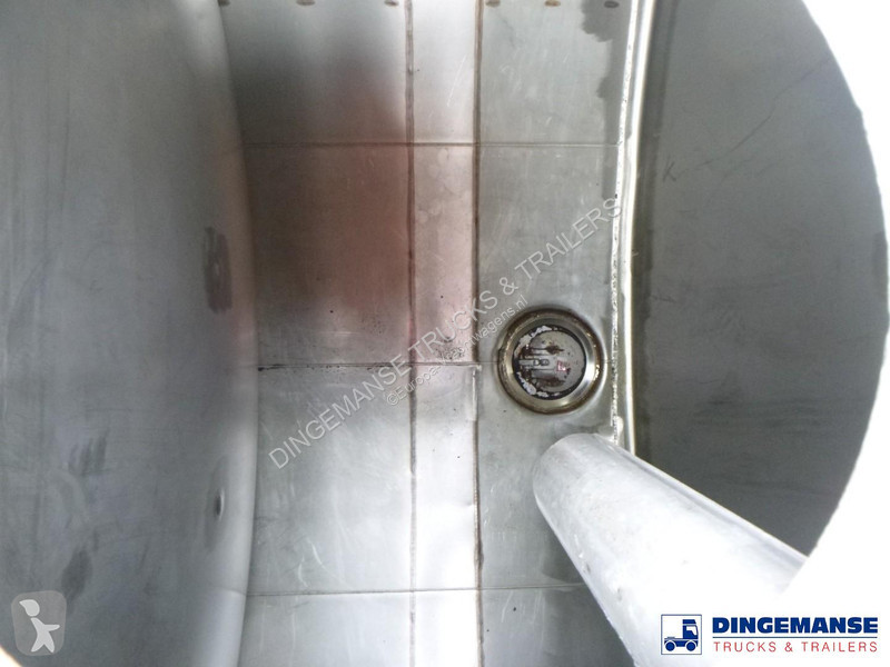 Sættevogn Magyar Fuel / oil tank inox 23 m3 / 7...