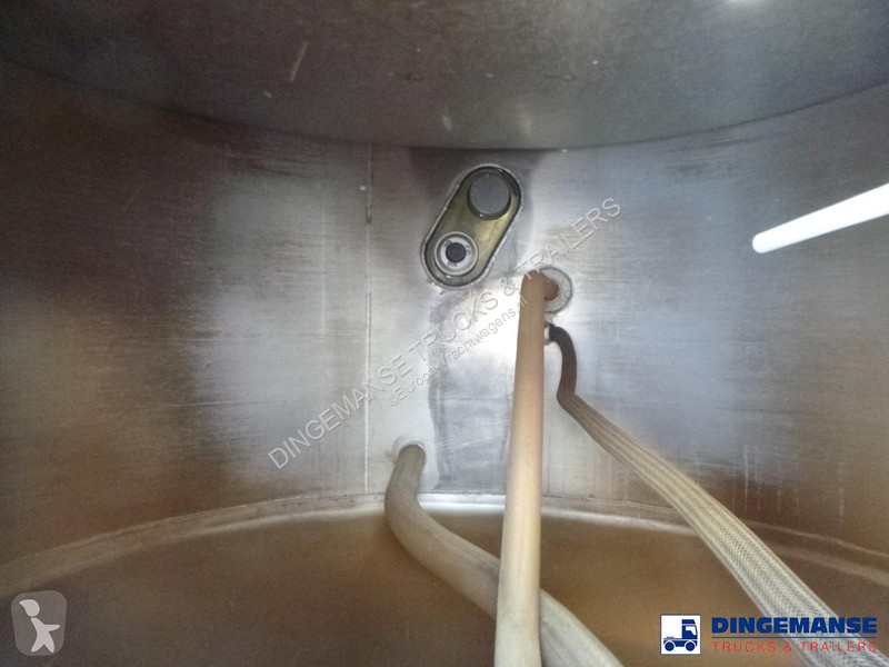 نصف مقطورة LAG Fuel tank alu 50.5 m3 / 5 comp +...