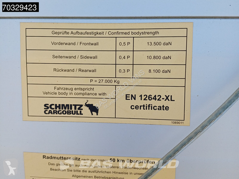 نصف مقطورة Schmitz Cargobull SCB*S3T Huckepack...