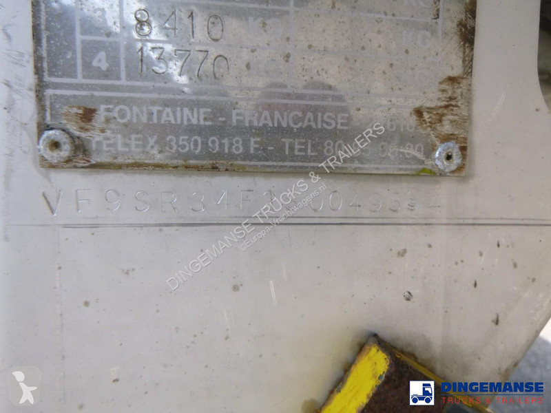 نصف مقطورة Magyar Chemical tank inox L4BH 32.5...