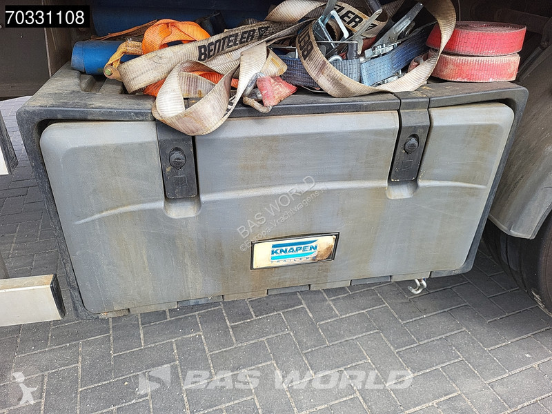نصف مقطورة Knapen K600 Side Doors 10MM Lift Axle