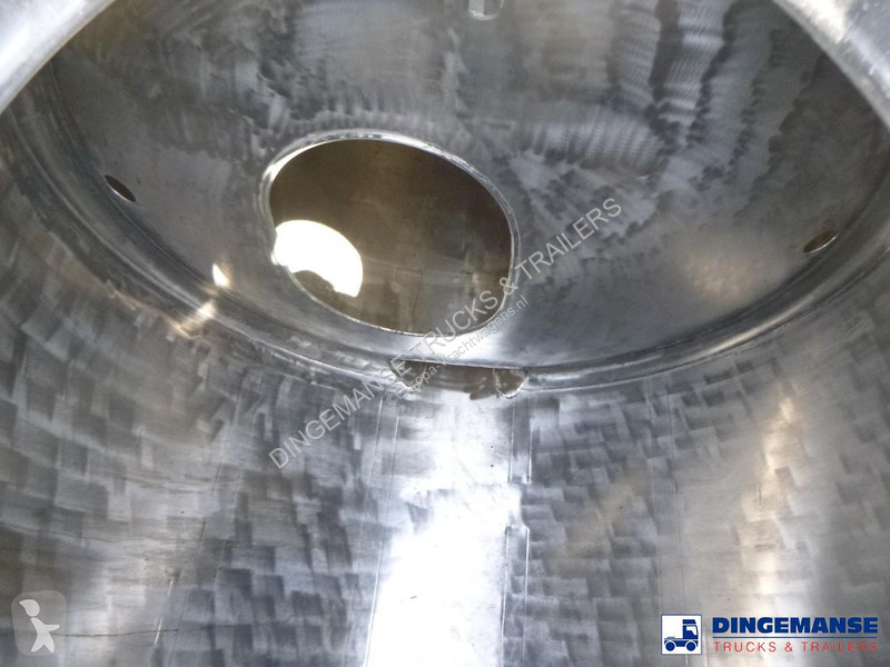 Semi remorque Feldbinder Chemical tank inox 30...