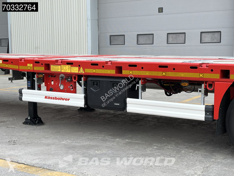 نصف مقطورة Kässbohrer 3 axles mega extendable...