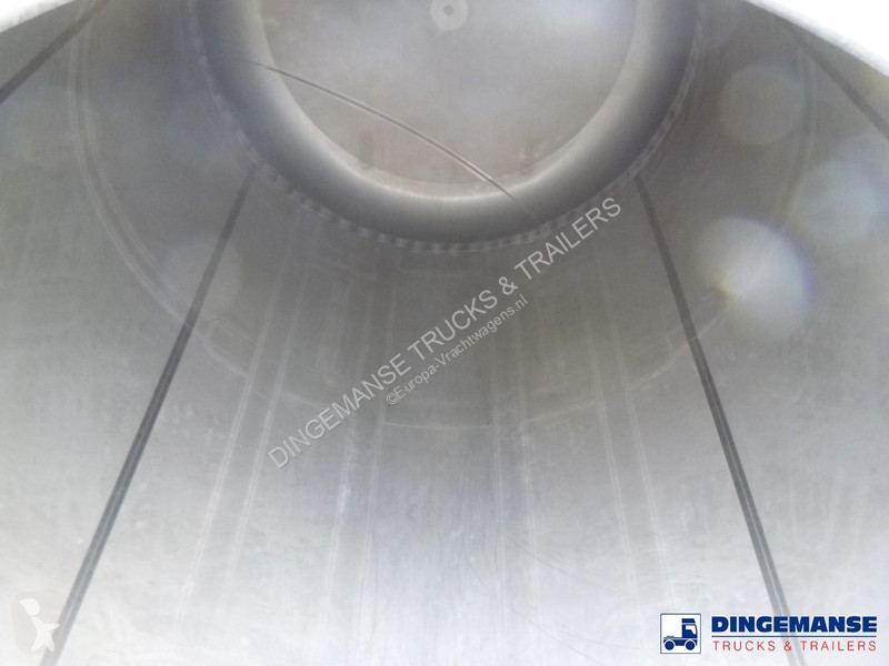 نصف مقطورة Van Hool Food tank inox 28 m3 / 1 comp