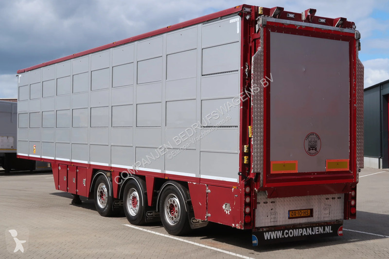 Semi remorque  3-ASSIGE OPLEGGER Scania R450...