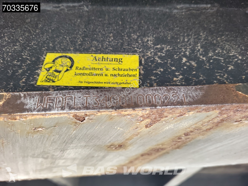 Semirremolque Fliegl SDS 400 Wheeled Steering...