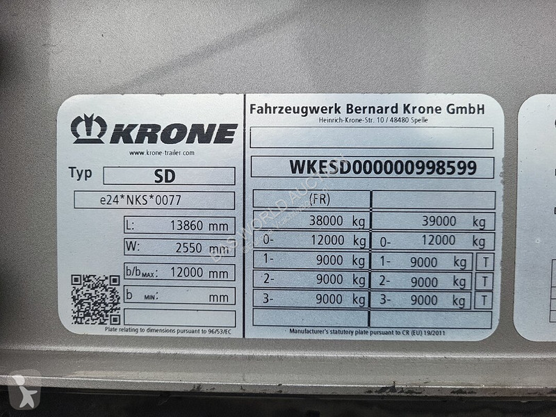 Полуприцеп Krone