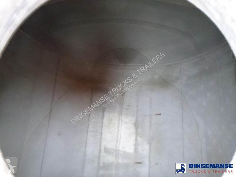 Oplegger Maisonneuve Chemical tank inox 34.6 m3...