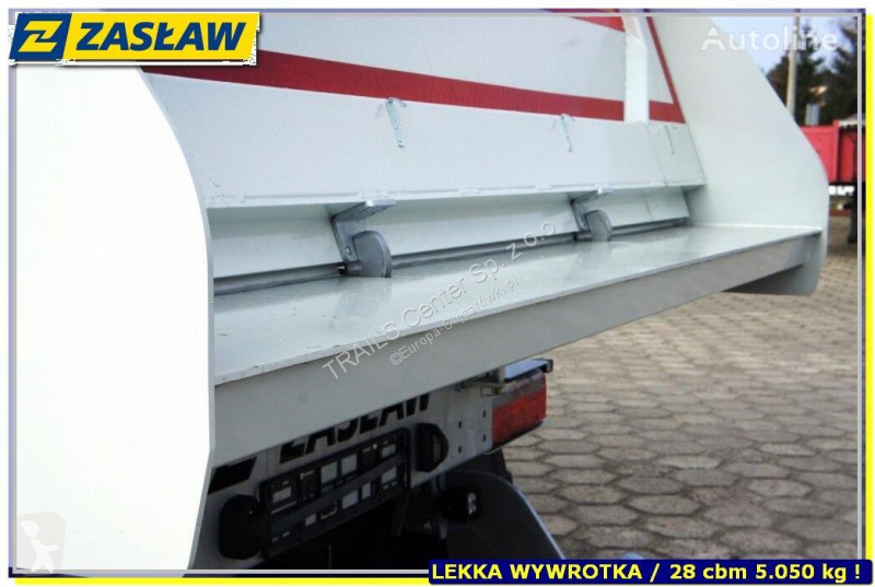Semi remorque Zasław 28 m³ !! Light UP 4.990 kg...