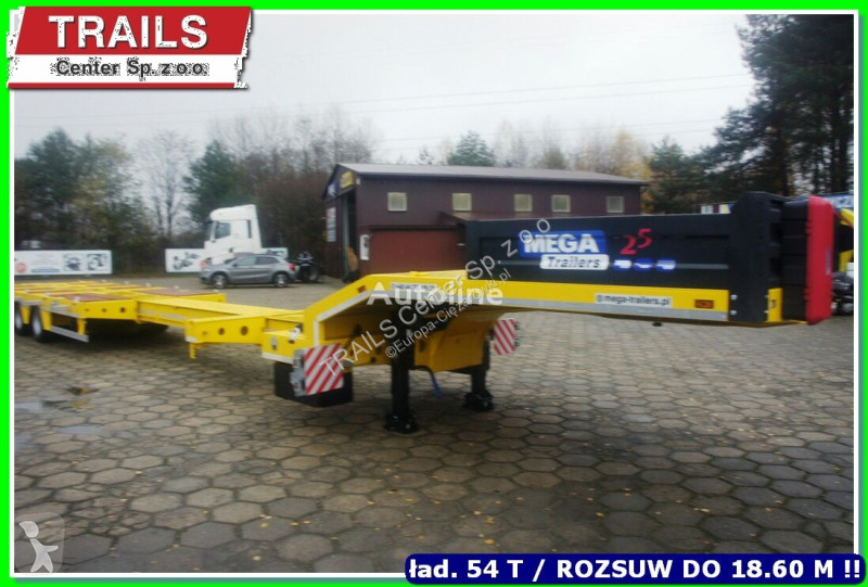 Semirimorchio Mega 4 axle low floor 18.600 m....