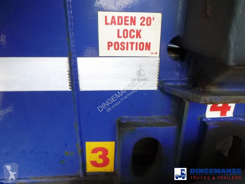 نصف مقطورة Dennison Stack - 3 x container...