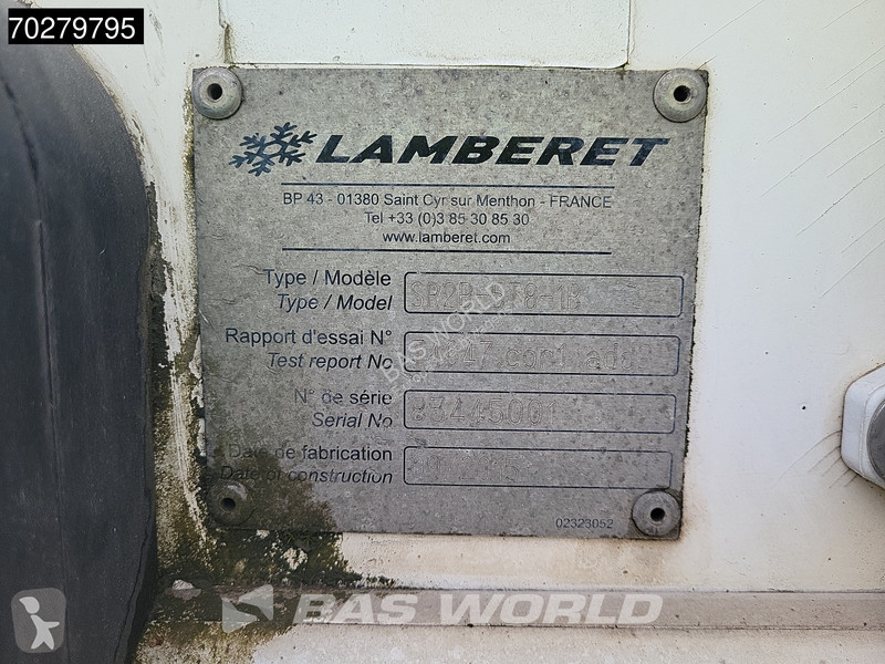 Semiremorca Lamberet SR2B-5T8-1B 3 axles Thermo...