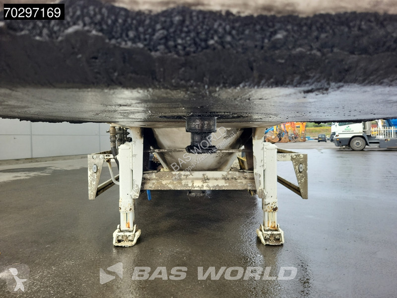 Semi remorque  SVM 39000L Liftachse Cement