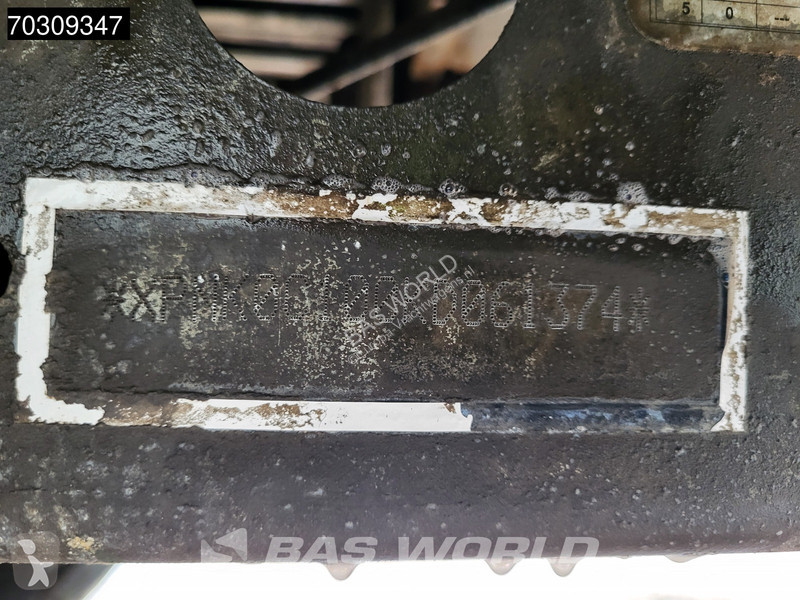 نصف مقطورة Knapen K100 Lifting Axle 92m3 10mm
