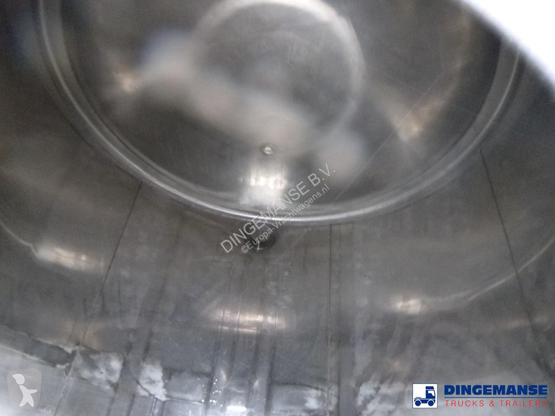 نصف مقطورة Van Hool Food tank inox 62 m3 / 3 comp