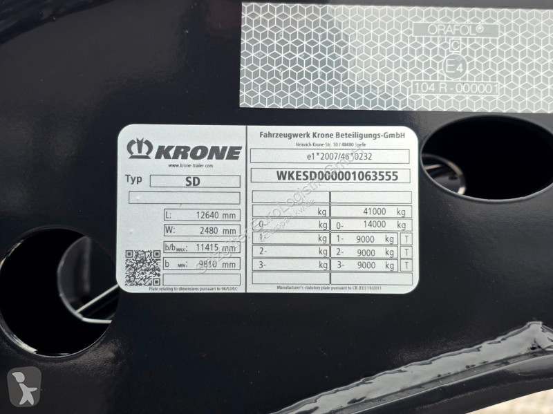 نصف مقطورة Krone