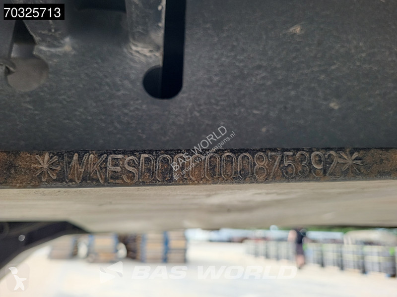 نصف مقطورة Krone Anti Vandalism Sliding Roof