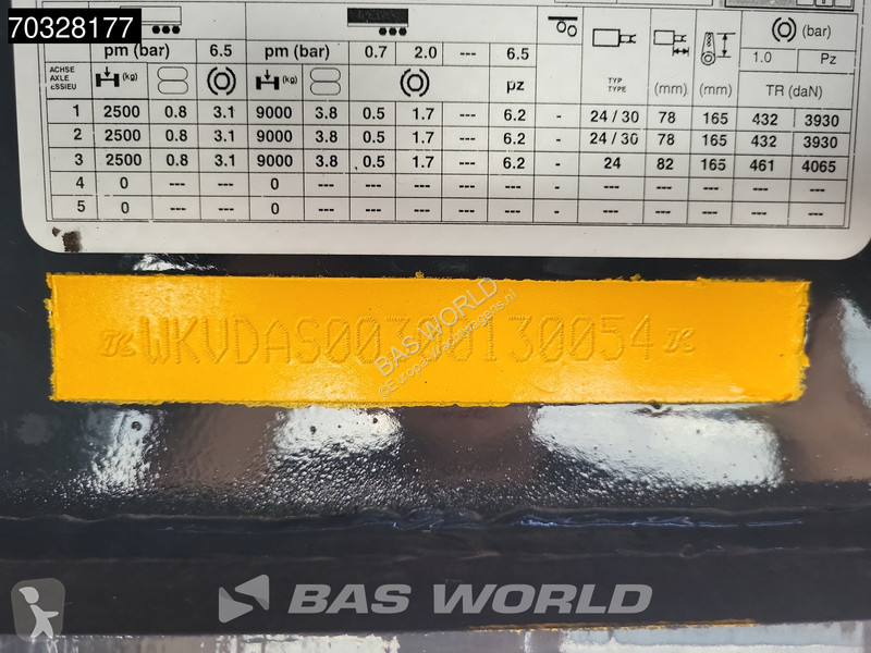 نصف مقطورة Kässbohrer LB3E 3 axles NEW Lift...